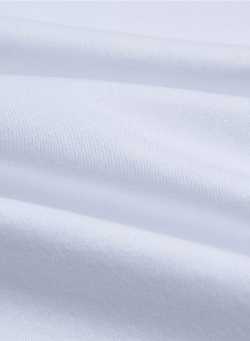 GIORDANO Men’s Slim Cotton Crew Neck Tee 3‑Pack Essentials - Image 4